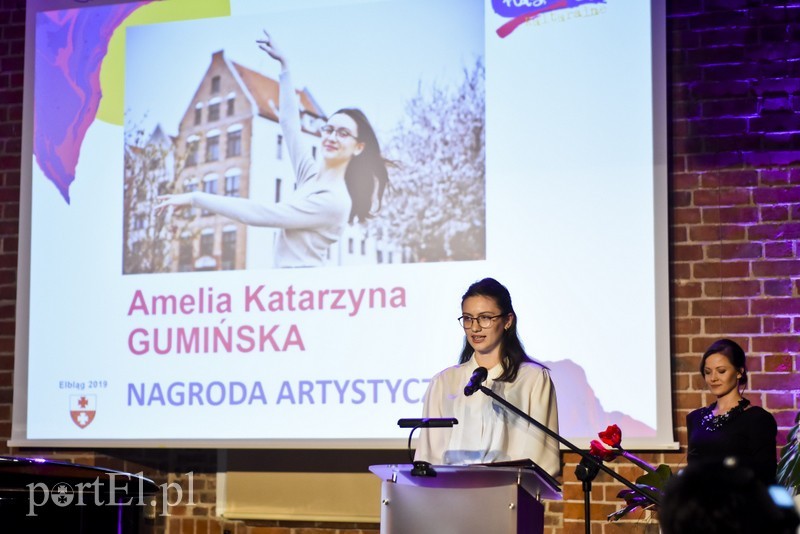 Elbląg, Amelia Gumińska z Nagrodą Artystyczną Prezydenta Miasta