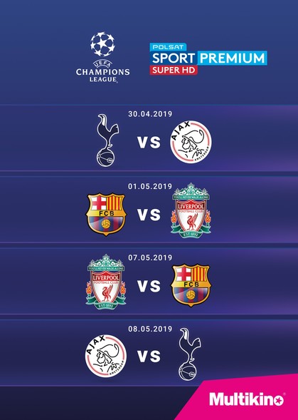 Elbląg, Liga Mistrzów UEFA w Multikinie Elbląg, Liga Mistrzów UEFA w Multikinie