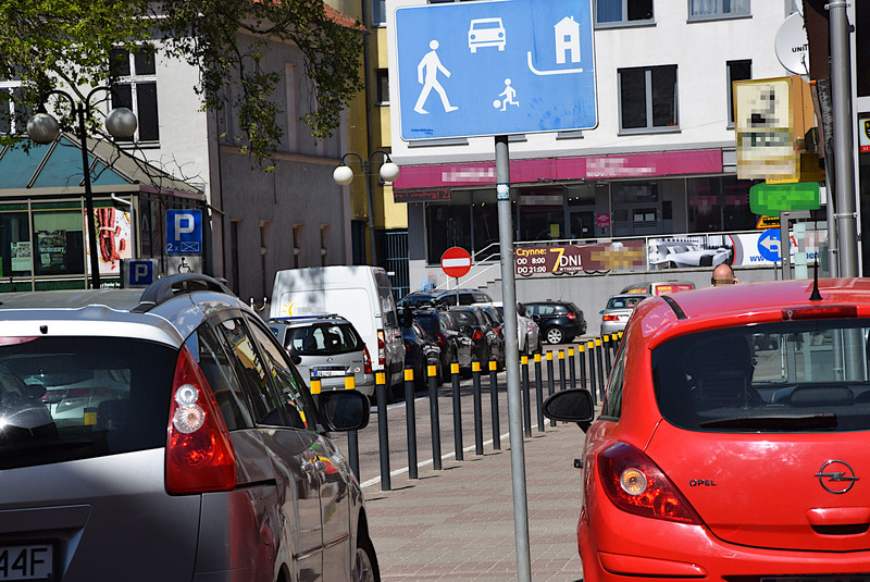 Elbląg, Jak parkować w strefie zamieszkania?