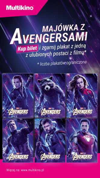 Elbląg, Megaśroda z „Avengers: koniec gry” w Mutlikinie Elbląg, Megaśroda z „Avengers: koniec gry” w Mutlikinie