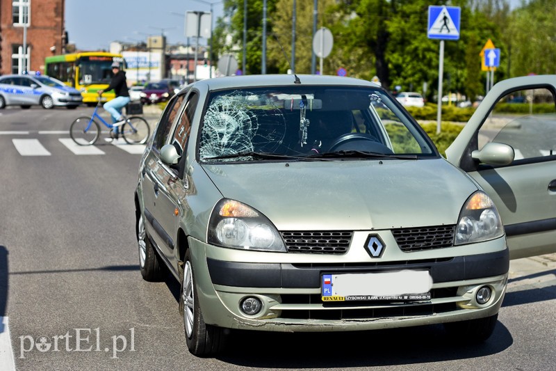 Elbląg, Potrącenie kobiety na przejściu dla pieszych Elbląg, Potrącenie kobiety na przejściu dla pieszych