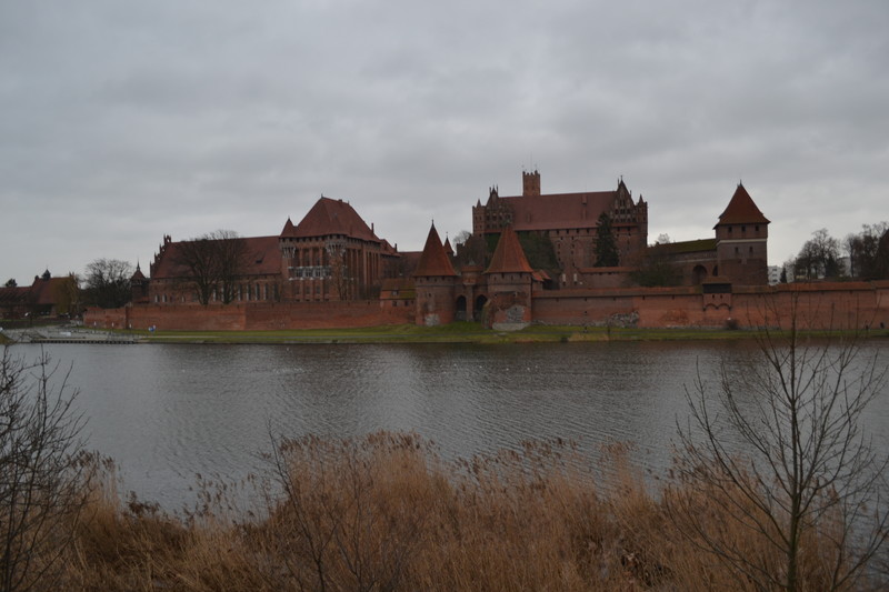 Elbląg, Zamek od strony Nogatu