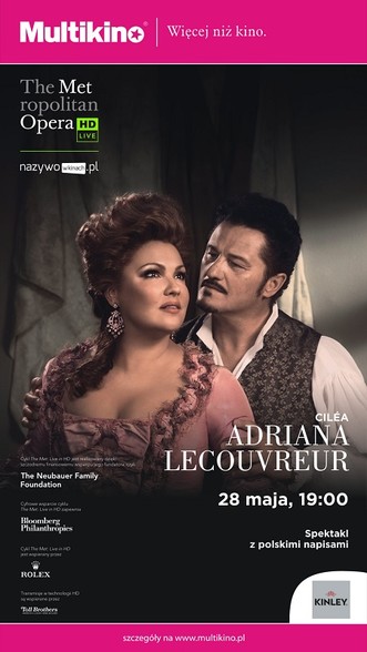 Elbląg, Adriana Lecouvreur w Multikinie Elbląg, Adriana Lecouvreur w Multikinie