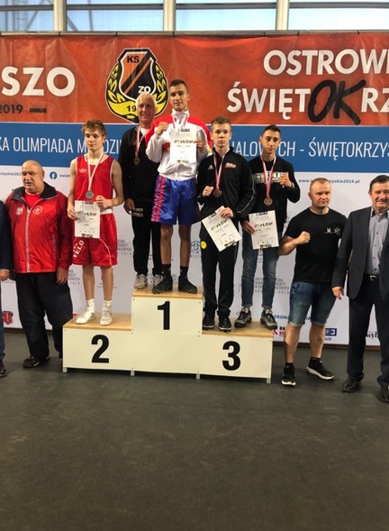 Elbląg, Brązowy medal Nikodema Bujalskiego  (boks)