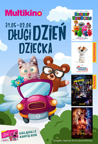 Elbląg, Filmowy długi Dzień Dziecka w Multikinie Elbląg, Filmowy długi Dzień Dziecka w Multikinie