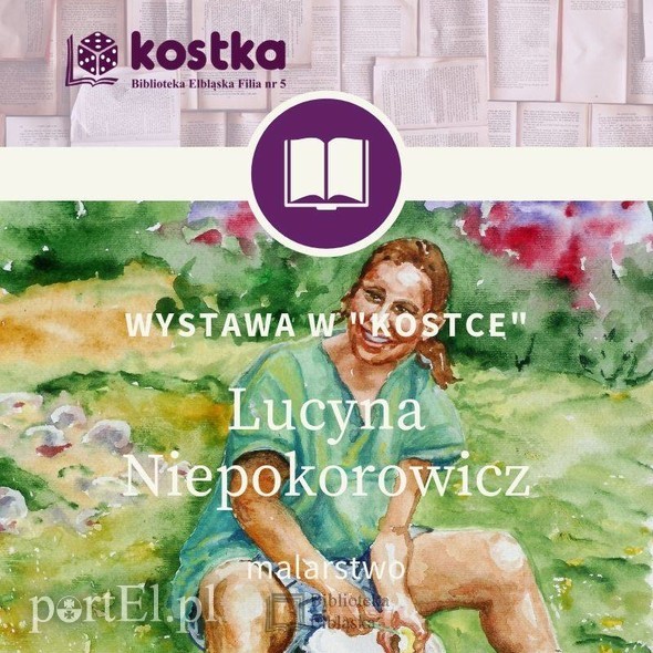 Elbląg, „Gra w zielone” - wernisaż wystawy akwareli Lucyny Niepokorowicz