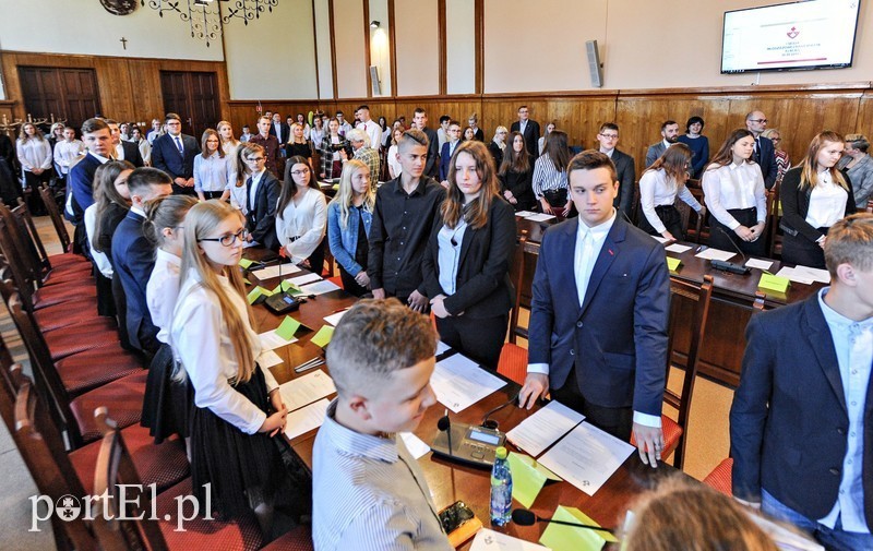 Elbląg, Młodzi radni rozpoczęli kadencję