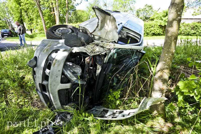 Elbląg, Wypadek podczas wyprzedzania