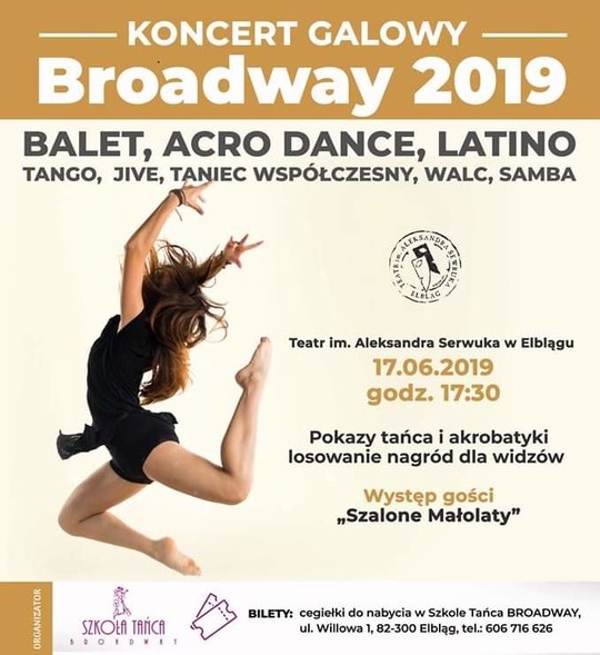 Koncert Galowy Broadway 2019