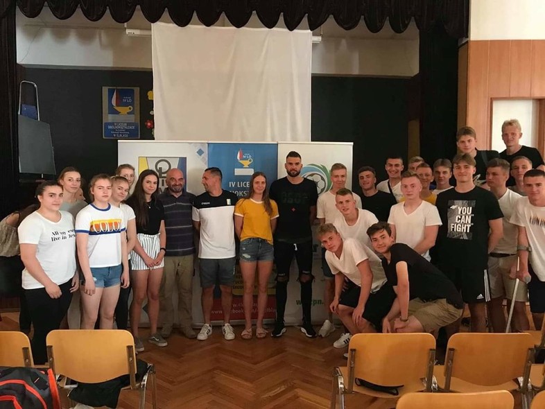 Elbląg, Białkowski odwiedził elbląskie szkoły Elbląg, Białkowski odwiedził elbląskie szkoły