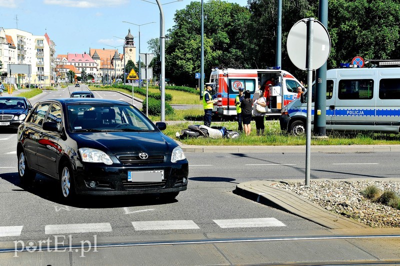 Elbląg, Nie ustąpiła pierwszeństwa przejazdu