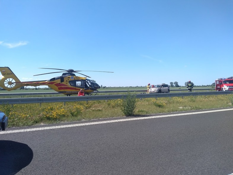 Elbląg, Wypadek na S7, droga jest już przejezdna (aktualizacja) Elbląg, Wypadek na S7, droga jest już przejezdna (aktualizacja)
