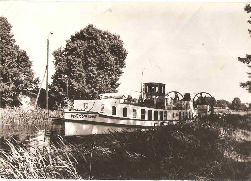 Elbląg, Statek Władysław Hibner na Kanale Elbląskim