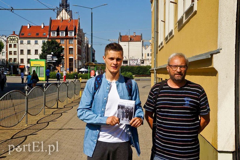 Elbląg, Rusłan Kulewicz szuka dawnych mieszkańców Grodna. Pomaga mu w tym elblążanin Jacek Lewandowicz