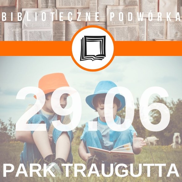 Elbląg, „Biblioteczne podwórko” w parku Traugutta Elbląg, „Biblioteczne podwórko” w parku Traugutta