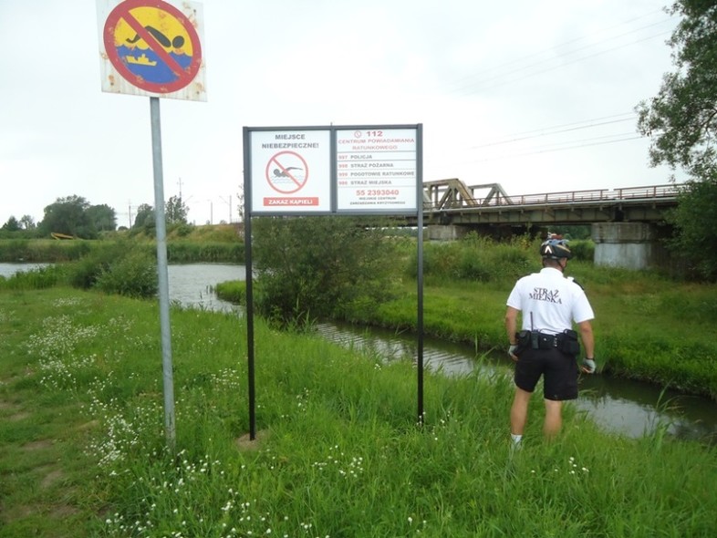 Elbląg, Dzikie kąpieliska – niestrzeżone i niebezpieczne