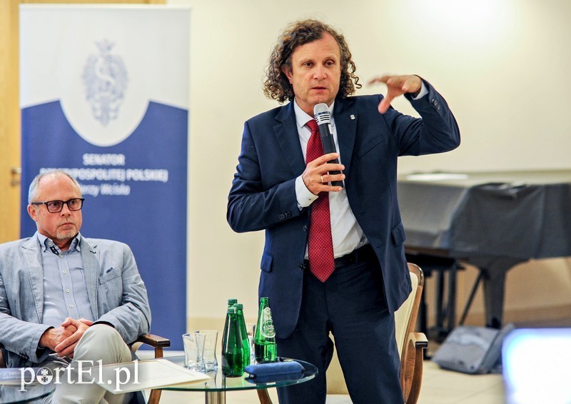 Elbląg, O samorządności mówił w Elblągu Jacek Karnowski, prezydent Sopotu Elbląg, O samorządności mówił w Elblągu Jacek Karnowski, prezydent Sopotu
