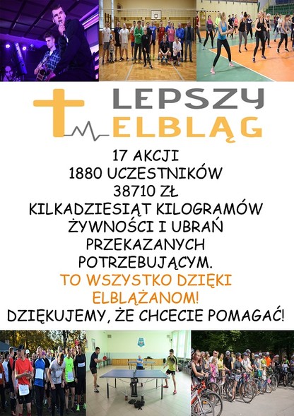 Elbląg, Dzięki nim Elbląg staje się lepszy Elbląg, Dzięki nim Elbląg staje się lepszy