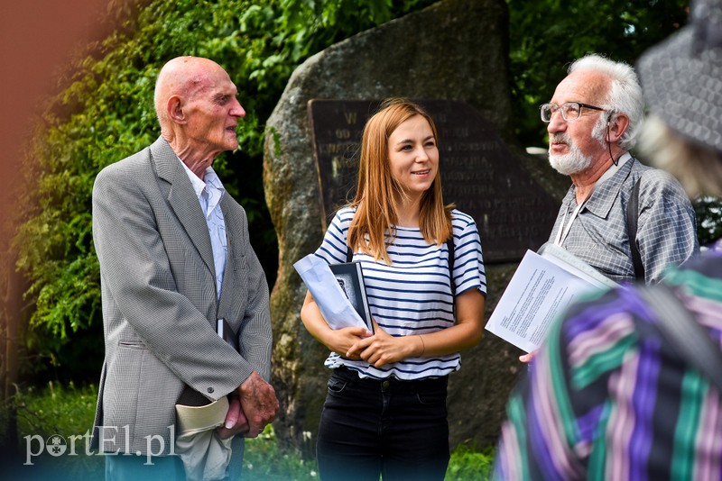 Elbląg, Na zdj. od lewej: Witold Grodziewicz, Karolina Śluz, Karol Wyszyński