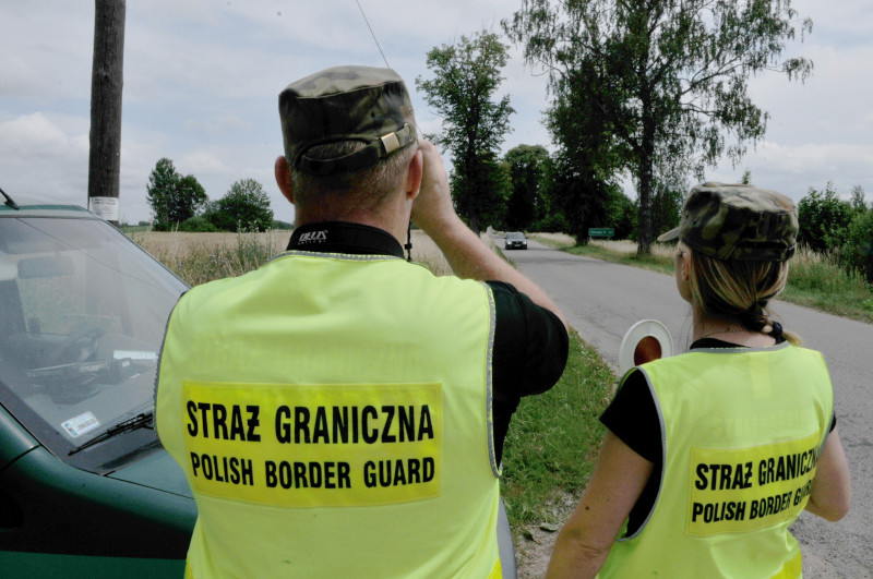 Elbląg, Pijany rowerzysta zatrzymany przez Straż Graniczną