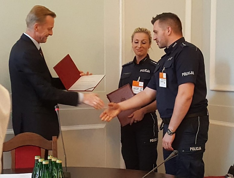 Elbląg, Policjantka z Elbląga wyróżniona w Sejmie Elbląg, Policjantka z Elbląga wyróżniona w Sejmie