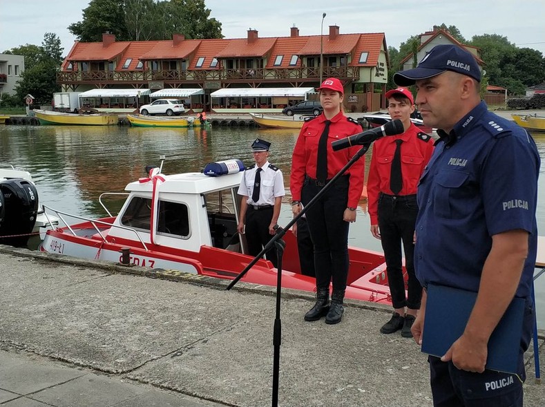 Elbląg, Policyjna łódź znalazła nowych właścicieli