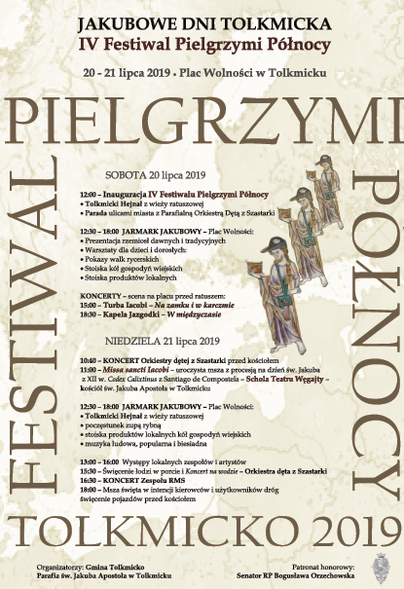 Elbląg, Jakubowe Dni Tolkmicka i IV Festiwal Pielgrzymi Północy Elbląg, Jakubowe Dni Tolkmicka i IV Festiwal Pielgrzymi Północy