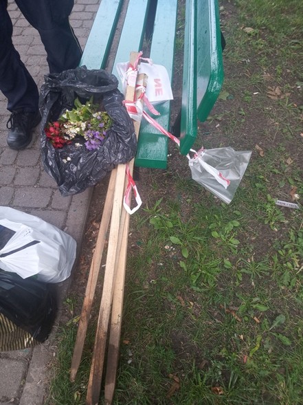 Elbląg, Przyłapany na "robieniu porządków" w parku Elbląg, Przyłapany na "robieniu porządków" w parku