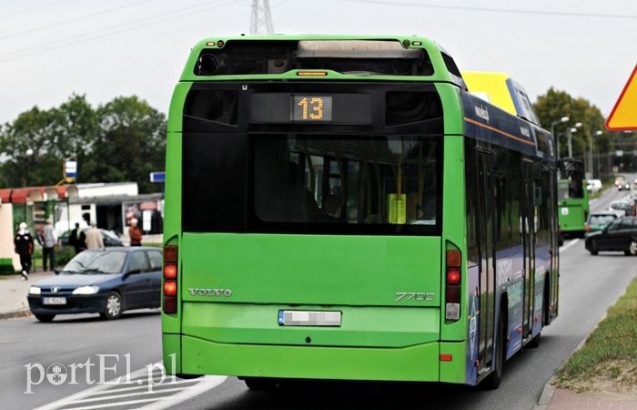 Elbląg, Utrudnienia wystąpią m.in. na trasie linii nr 13 Elbląg, Utrudnienia wystąpią m.in. na trasie linii nr 13