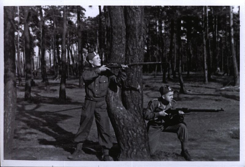 Elbląg, Ćwiczenia wojskowe 10 brygady SP w 1948 roku Elbląg, Ćwiczenia wojskowe 10 brygady SP w 1948 roku