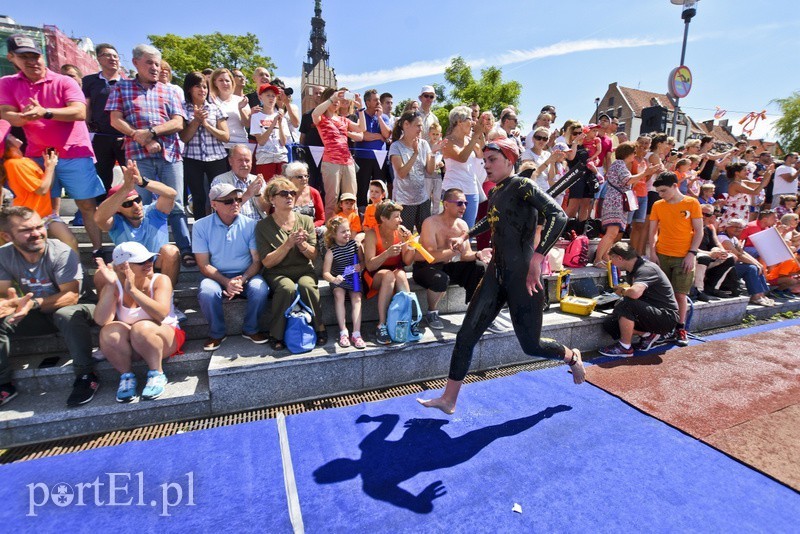 Elbląg, Niedziela pod znakiem triathlonu