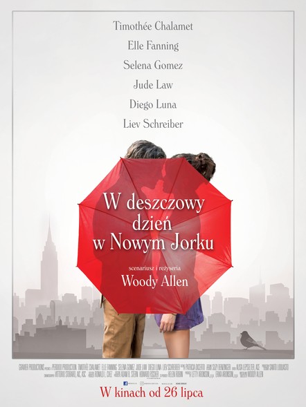 Elbląg, W deszczowy dzień w Nowym Jorku w kinie Światowid Elbląg, W deszczowy dzień w Nowym Jorku w kinie Światowid