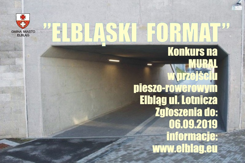 Elbląg, Konkurs na mural po raz drugi Elbląg, Konkurs na mural po raz drugi
