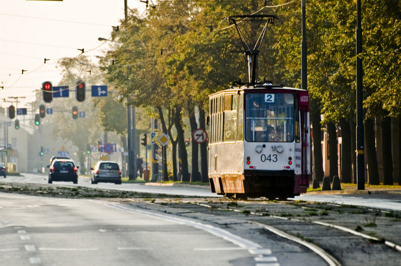 Elbląg, Uwaga, objazd na linii nr 2