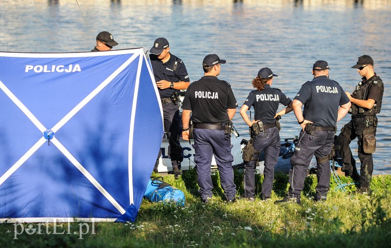 Elbląg, Starszy mężczyzna utonął w rzece Elbląg