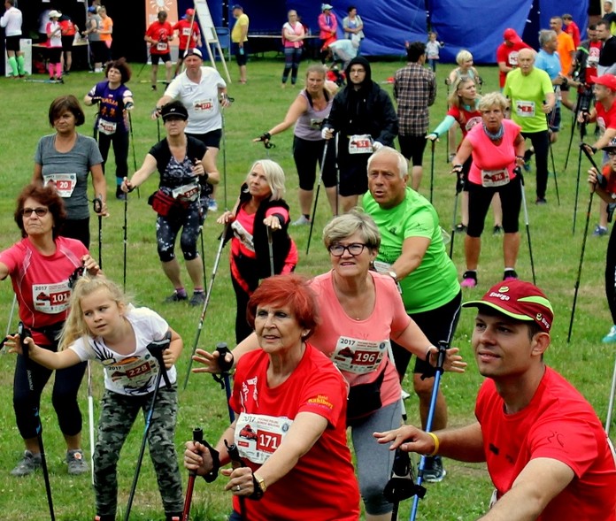 Elbląg, Weź udział w zajęciach nordic walking