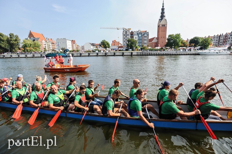 Elbląg, Najlepsza w Wyścigach Smoczych Łodzi okazała się drużyna elbląskiego PTTK Elbląg, Najlepsza w Wyścigach Smoczych Łodzi okazała się drużyna elbląskiego PTTK