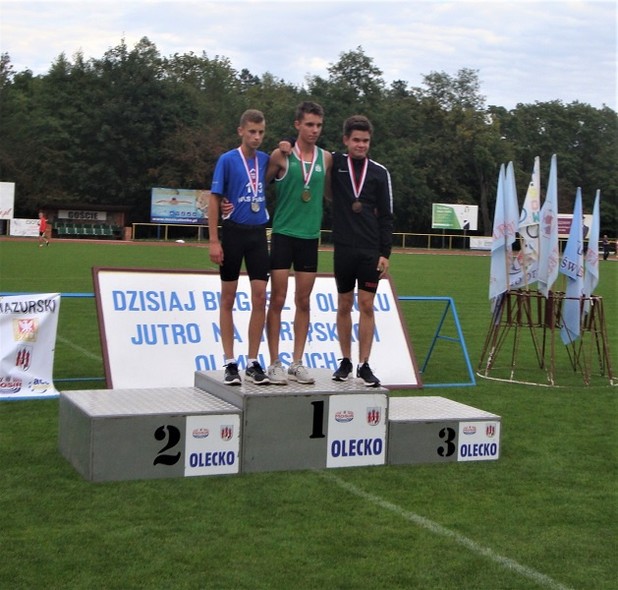 Elbląg, Brązowy medal dla Michała Rodziewicza