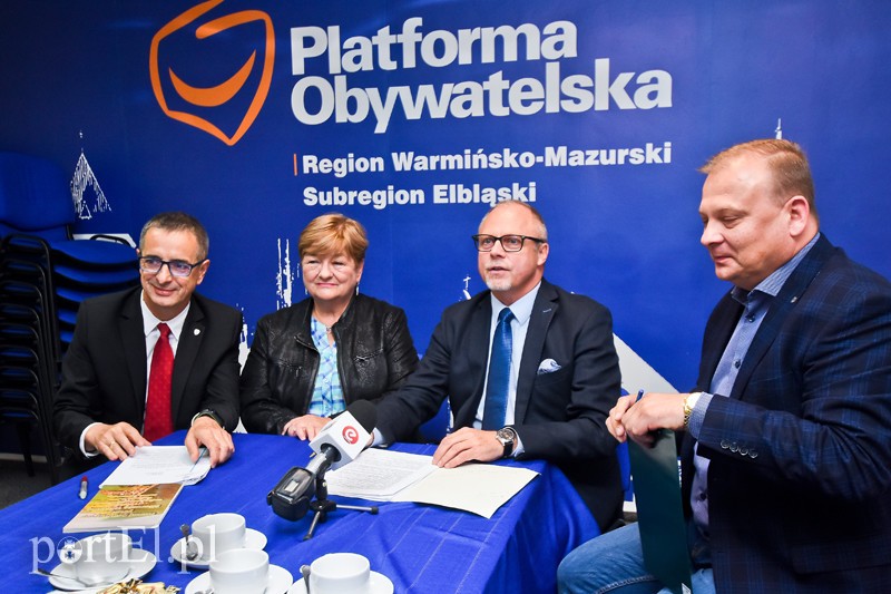 Elbląg, Dziś parlamentarzyści (i kandydaci na kolejną kadencję) PO-KO mówili o ekologii Elbląg, Dziś parlamentarzyści (i kandydaci na kolejną kadencję) PO-KO mówili o ekologii