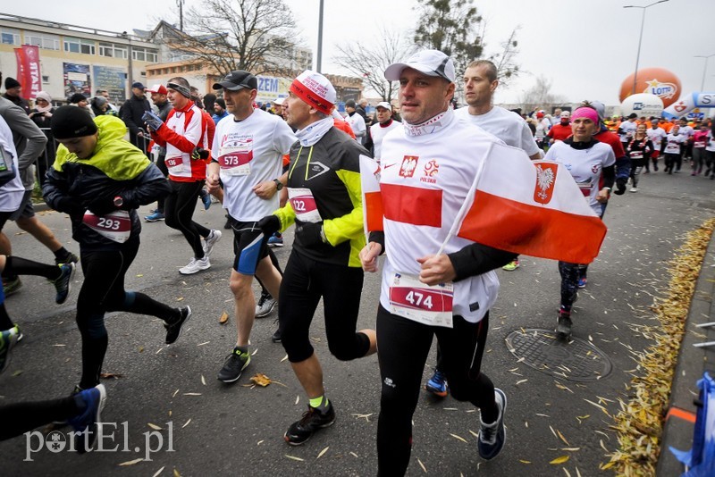 Elbląg, Tak było w ubiegłym roku podczas Biegu Niepodległości