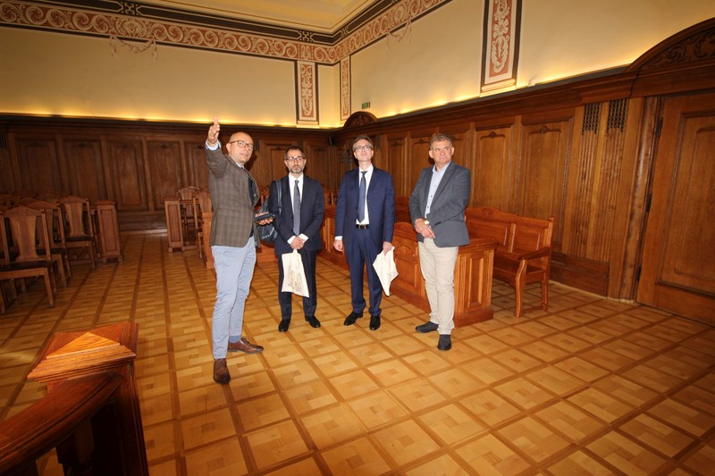 Elbląg, Włoscy sędziowie w Elblągu