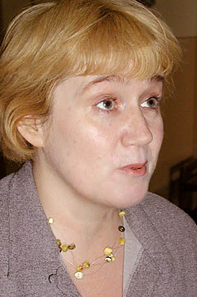 Elbląg, Ewa Sprawka z Elbląskiej Rady Konsultacyjnej Osób Niepełnosprawnych