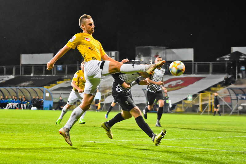 Elbląg, Przemysław Brychlik strzelił gola na 2:0