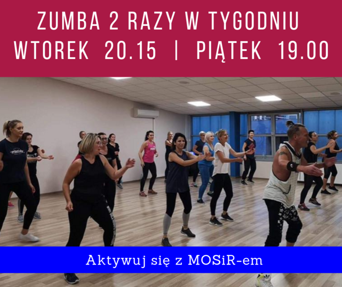 Elbląg, Zumba już 2 razy w tygodniu