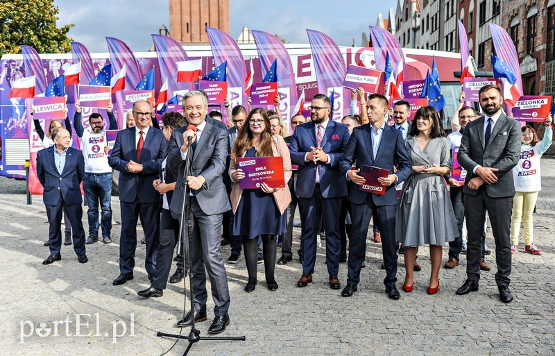 Elbląg, Dziś w Elblągu gościła Lewica, m.in. Robert Biedroń Elbląg, Dziś w Elblągu gościła Lewica, m.in. Robert Biedroń