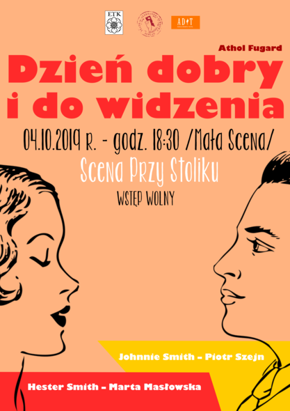 Elbląg, Dzień dobry i do widzenia na scenie przy stoliku Elbląg, Dzień dobry i do widzenia na scenie przy stoliku