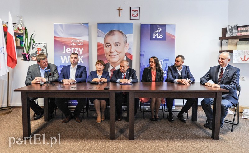 Elbląg, Dziś odbyła się konferencja prasowa - różne środowiska poparły Jerzego Wilka w wyborach do sejmu