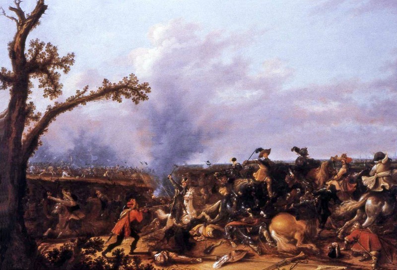 Elbląg, Gustaw Adolf w bitwie pod Lutzen