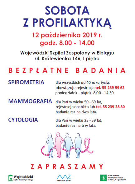 Elbląg, Sobota z profilaktyką Elbląg, Sobota z profilaktyką