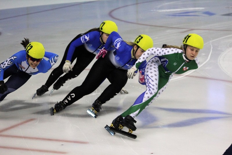 Elbląg, Medale i życiówki w short tracku